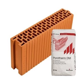 Porotherm 12 N+F Profi tégla