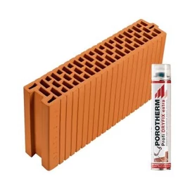 Porotherm 12 N+F Profi tégla