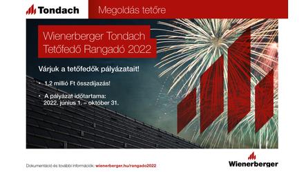 Tondach Tetőfedő Rangadó Pályázat