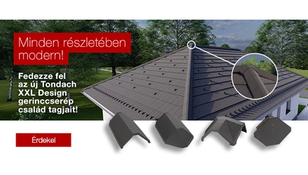 Tondach XXL design gerinccserép