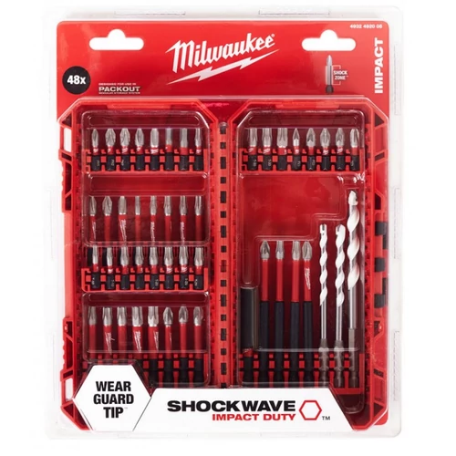 Bit készlet SHOCKWAVE IMPACT DUTY - 48 db-os 