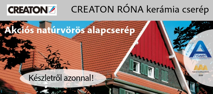 Creaton Naturvoros alapcserep