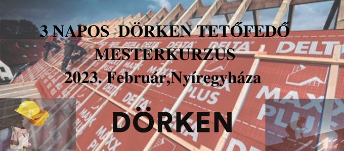 Dörken tetőfedő kurzus